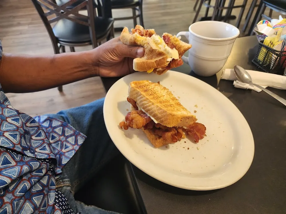 Egg Bacon and Cheese Sandwich