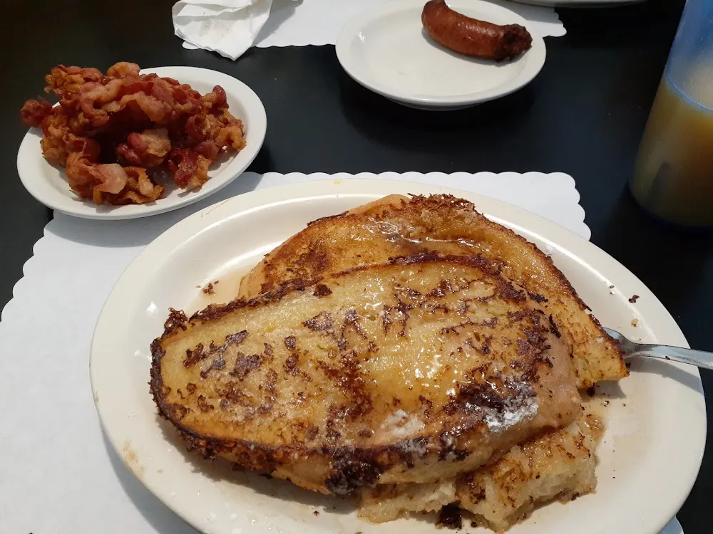 French Toast with a Side of Bacon